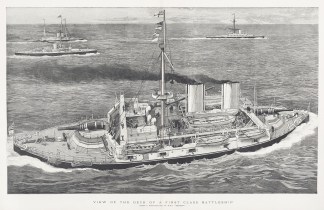 View of the deck of a first class battle… PRINTS & PHOTOGRAPHS