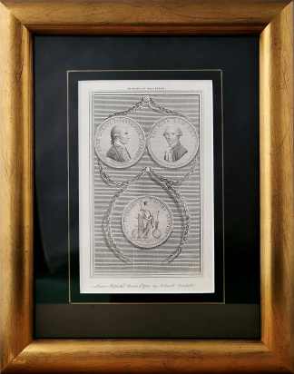 'Cook & King' - Antique Print from 1785