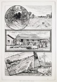 Views of Charleville, Western Queensland. - Antique View from 1885