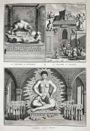 La pagode du Taureau. La pagode de Daybot. Daybot divinite Japonoise.