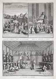 La divinite supreme qui a cree le monde suivant les japonois. Xaca autre diviniote du Japon. La pagode des singes.