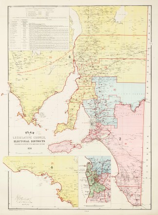 Plan of Legislative Council Electoral Di… South Australia