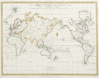 A General Chart of the World on Mercator… Acquisitions Maps