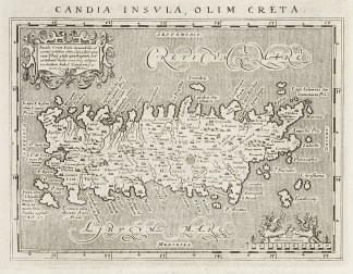 Candia Insula, Olim Creta. Balkans & Greece