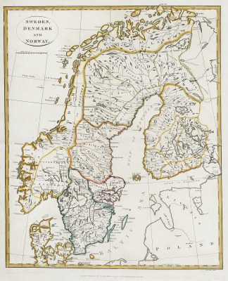Sweden, Denmark and Norway. Scandinavia