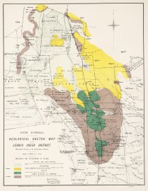 South Australia. Geological Sketch Map of the Leigh Creek District, ......