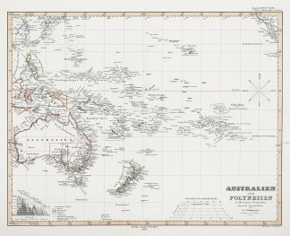 Australien und Polynesien in Mercators P… Australia (General)