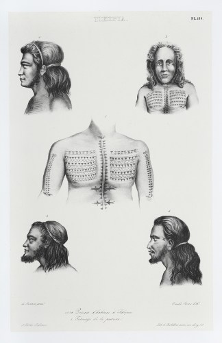 Tikopia. 1. 2. 3. 4. Portraits d’ … PACIFIC