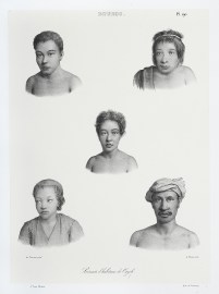 Bourou. Portraits d'habitans de Cayeli.