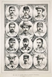 The Hon: Ivo Bligh's team of English Cricketers.
