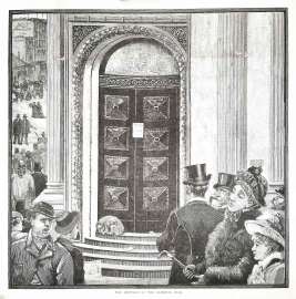 The stoppage of the oriental bank.