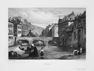 Namur. - Antique View from 1833