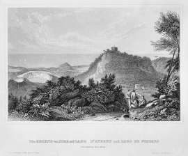 Die Gegend von cuma mit lago. D’averno und lago de fussaro. (Der Acheron der Alten) Italy Die Gegend von cuma mit lago. D'averno und lago de fussaro. (Der Acheron der Alten)