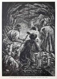 At the bottom of the Magdala Shaft: seventeen feet deep.