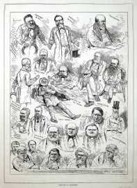 Sketches in Parliament.