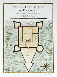 Plan du Fort Anglois de Dickscove
