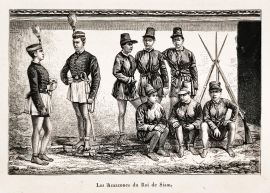 Les Amazones du Roi de Siam.