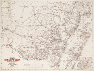 Craigie’s Towns Map of New South W… Wall Maps
