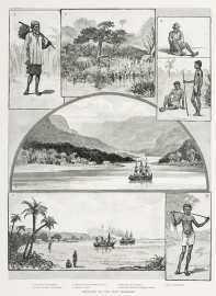 Sketches in the New Hebrides.