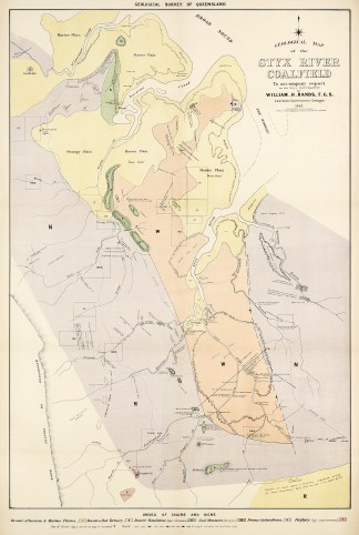 Geological Map of the Styx River Coalfie… Queensland