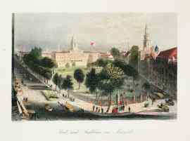 Park und Stadthaus zu Newyork