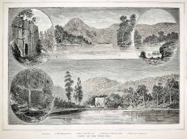 Views on the Woronora. - Antique View from 1884