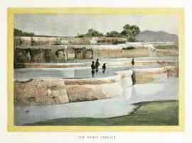 The White Terrace. - Antique View from 1886