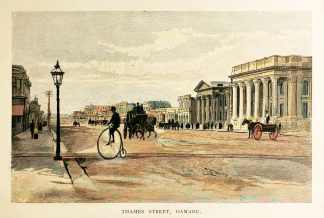 NZ-Thames Street, Oamaru. SPORTS