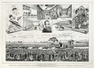 The Race for the Melbourne Cup. AUSTRALIA