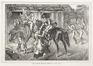 The Station Mail-Bag.-Arrival of the Mai… AUSTRALIA