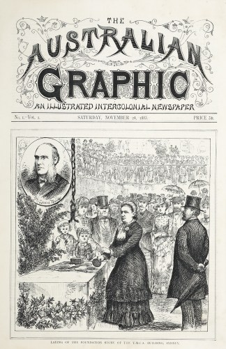 Laying of the Foundation Stone of the Y.… AUSTRALIA