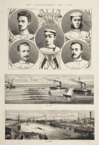 ROWING-The Intercolonial Gig Race. The W… Melbourne