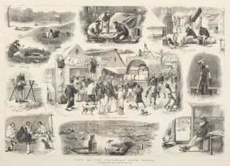 Life in the Victorian Gold Fields / Sket… AUSTRALIA