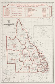 Queensland 1899 / Areas Surveyed and Mapped Out During 1898,......