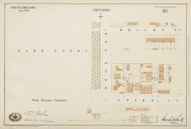 [Wright Street/Sturt Street/ West Terrace.] South … MAPS & GLOBES