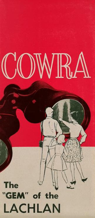 NSW-Cowra The "Gem" of the Lachlan - Vintage Ephemera from 1966