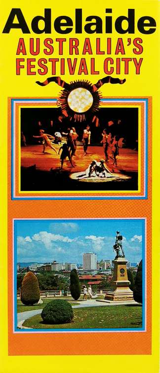 SA-Adelaide Australia's Festival City - Vintage Ephemera from 1966