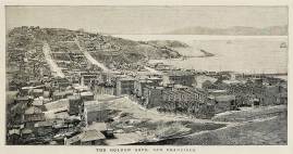 The Golden Gate, San Francisco. - Antique Print from 1876