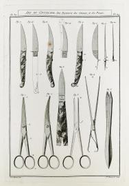 Art du Coutelier, Des Bistouris des Cizeaux, et des Pinces. Tools Art du Coutelier, Des Bistouris des Cizeaux, et des Pinces.