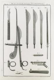 Art du Coutelier, Instruments de la methode Mr. Pouteau. Tools Art du Coutelier, Instruments de la methode Mr. Pouteau.