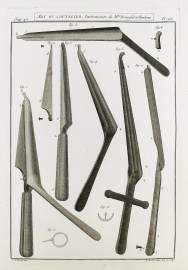 Art du Coutelier, Instruments de Mrs Bronfeil et Haukins. Tools Art du Coutelier, Instruments de Mrs Bronfeil et Haukins.