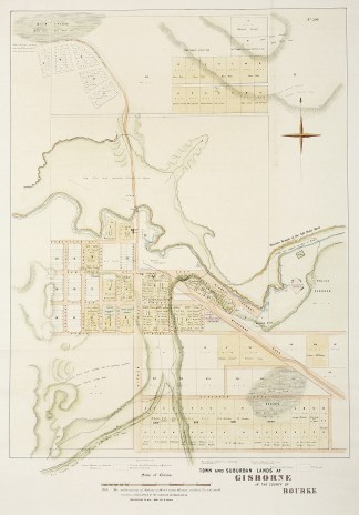 Town and Suburban Lands at Gisborne in t… Town Plans