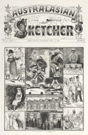 At the old English Fair, Exhibition Building.