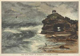 The Back Beach at Sorrento: A Storm Outside.