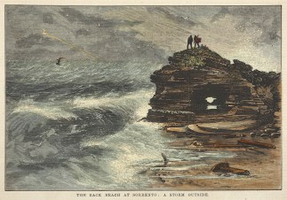 The Back Beach at Sorrento: A Storm Outs… Beach scenes