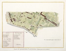 Plan du Quartier St. Antoine