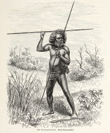 Ein Norbaustralier. ABORIGINES