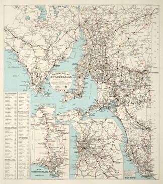 Robinson’s Road Map of Sth. Austra… South Australia