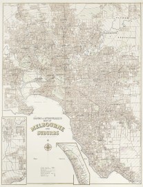 Sands & Mc.Dougall's Map of Melbourne and Suburbs