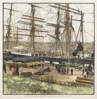 The S.S. Earl of Zetland Discharging Loc… Sydney
